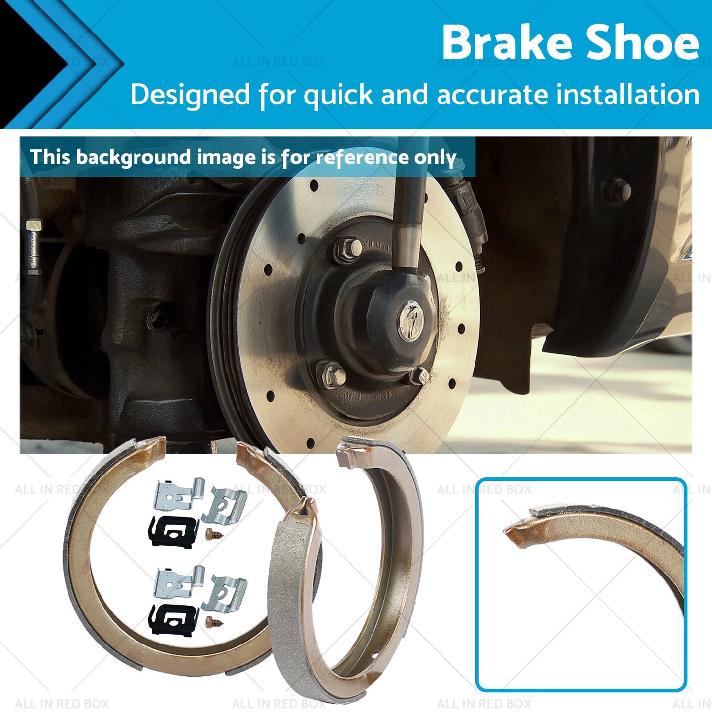 Parking Hand Brake Shoes for Holden Calais VE VF (2006-2017)