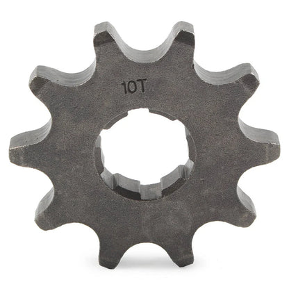 10T Chain Front Sprocket Cog for 125cc-350cc Dirt Pit Bike ATV Go Kart (N/A)