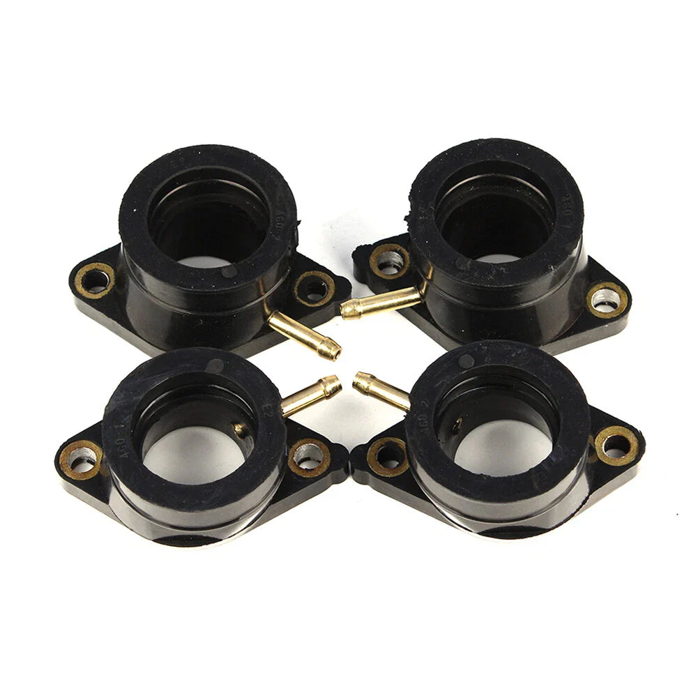 Carburetor Intake Flange Boot Set for Yamaha XJ550 Maxim, Seca (1981-1983)