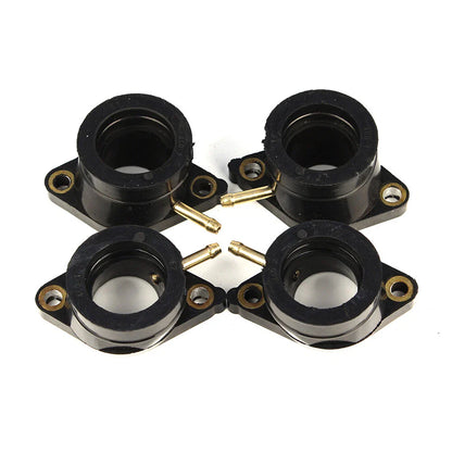 Carburetor Intake Flange Boot Set for Yamaha XJ550 Maxim, Seca (1981-1983)