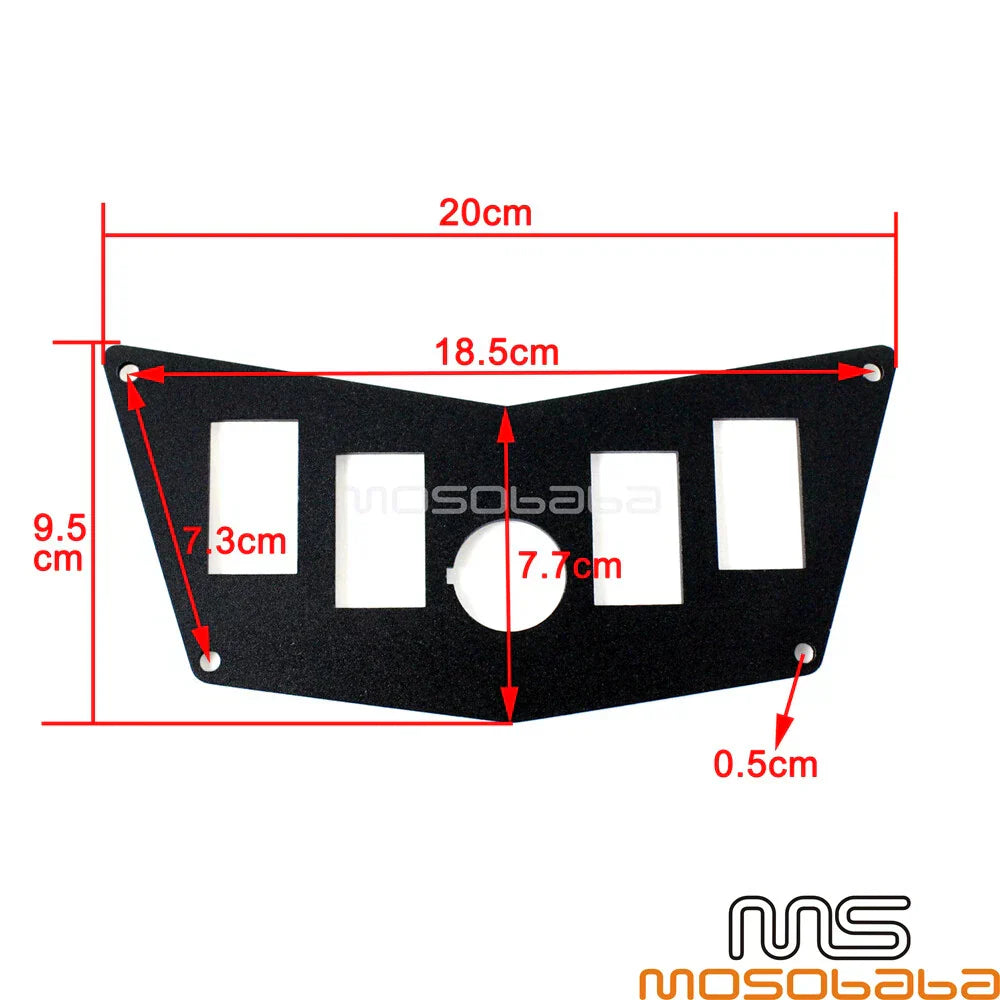 Dash Rocker Panel Accessories for Polaris RZR 800, RZR XP 900, RZR 570