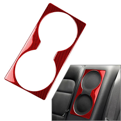 Rear Loudspeaker Frame Cover Trim for Nissan GTR R35 (2008-2020) Carbon Fiber Red