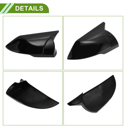 Left Right Side Mirror Cover Caps for Hyundai Elantra (2021-2024)