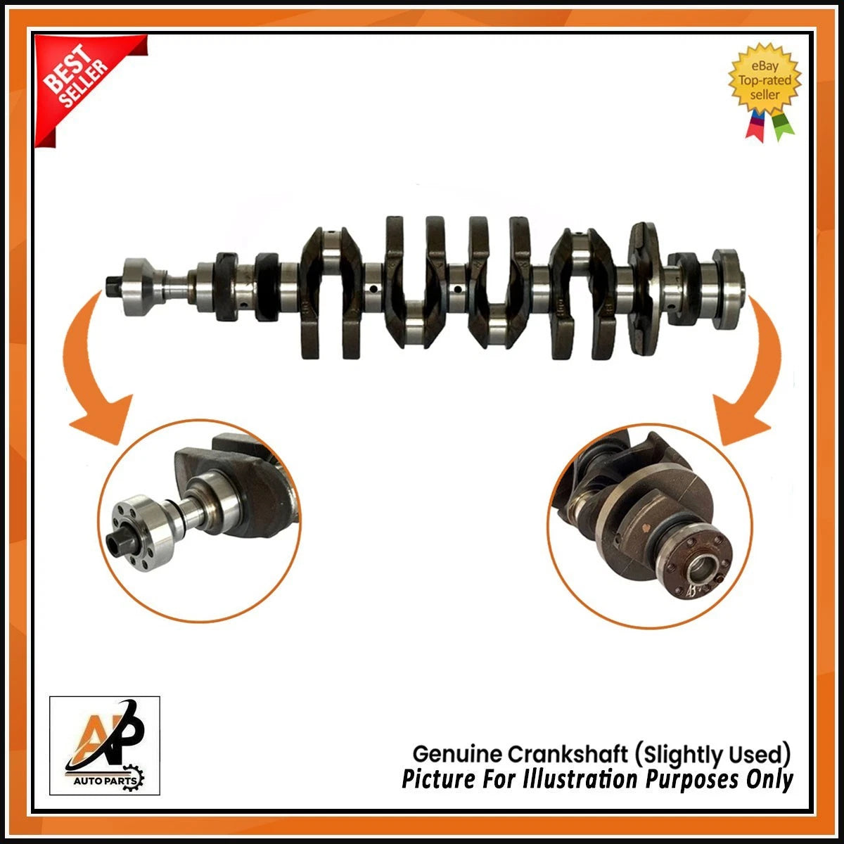 Crankshaft OEM Replacement for BMW 1 Series M135i (2012–2018)