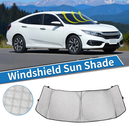 Car Window Cover for Honda N-BOX JF5/JF6 Series Aluminum Film Black