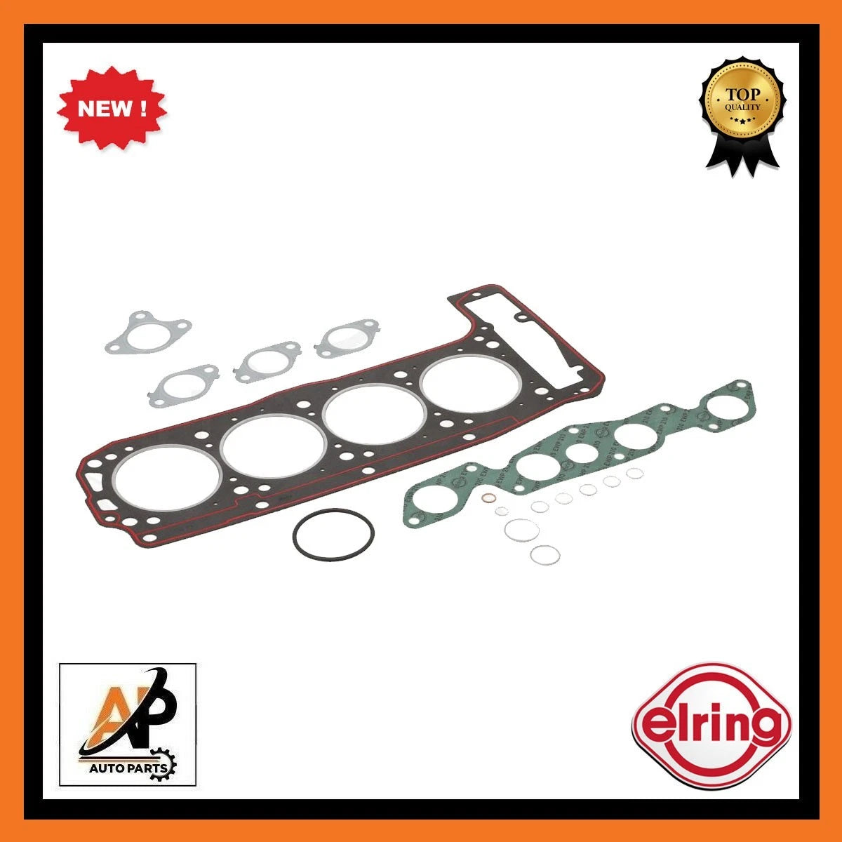 Cylinder Head Gasket Kit OEM Replacement for Mercedes M102 924 () (1981–1990)