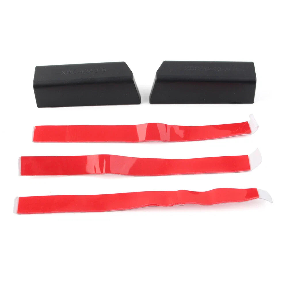 Plastic Water Rain Gutter Extensions for Jeep Wrangler JL (2018-2021)