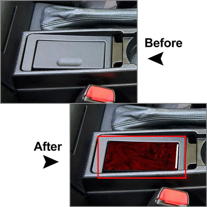 Gear Shift Panel Storage Box Cover Trim for BMW 3 Series E36 (1991-1999)