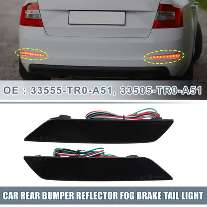 Smoked LED Brake Light Reflector for Honda Civic (2013-2015)
