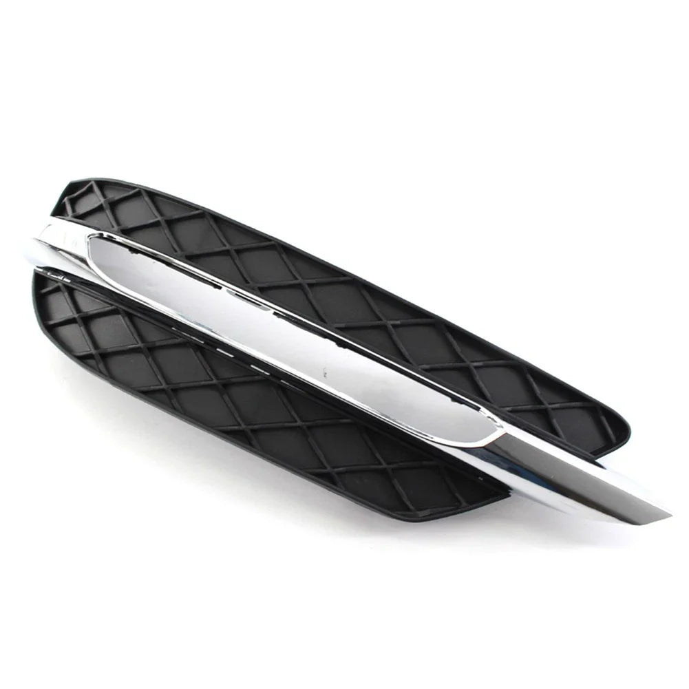 Left Front Bumper Fog Light Grille Cover for Benz C-Class (2011-2014)