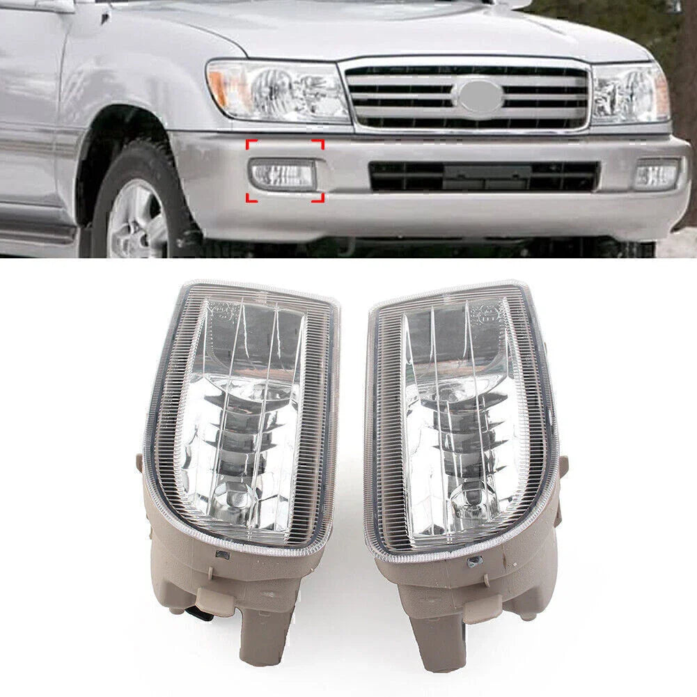 Fog Light Headlight Lamp with Bulb for Toyota Land Cruiser (1999-2006)