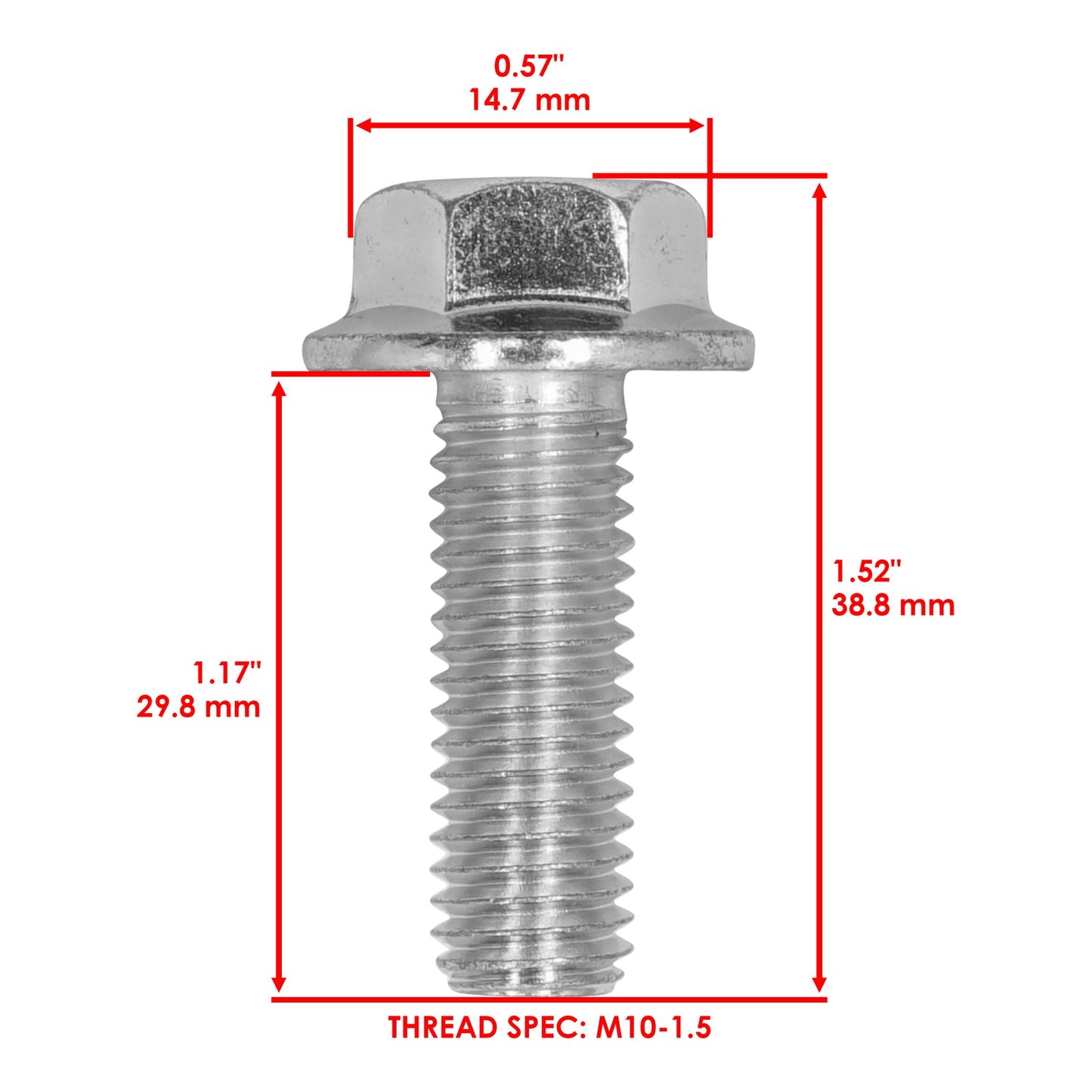 Deck Blade with Bolt for John Deere L120 L130 L2048 L2548 Sabre (1948–2024)