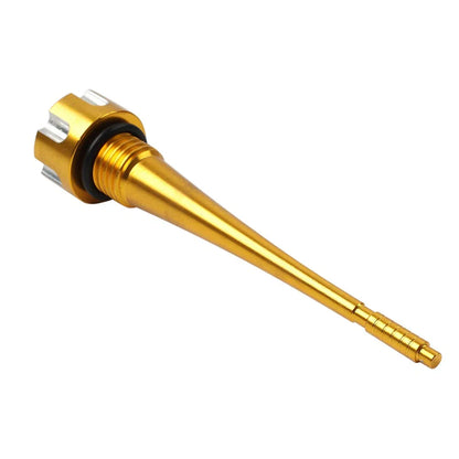 CNC Aluminum Oil Dipstick Gold for Lifan YX 125cc 140cc Engine Pit Bike