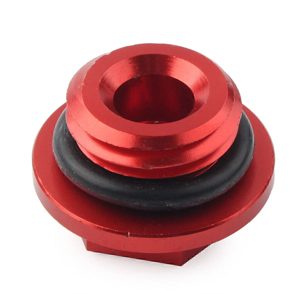 CNC Oil Filler Cap Plug Red for Yamaha YZ 80 85 125 WR250F WR450F