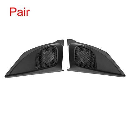 Black Car Speaker Trim Cover Tweeter Protector for Honda CR-V (2012-2016)