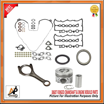 Forged Crankshaft Engine Rebuild Kit for Land Rover Range Rover TDV6 (2005–2009)