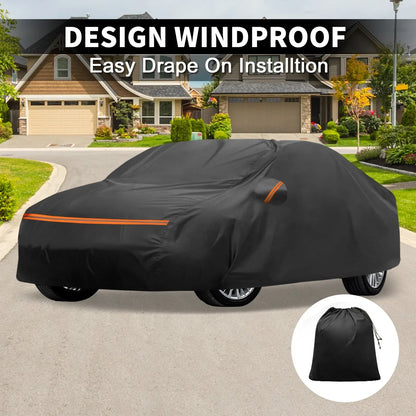 Waterproof PEVA Spunlace Cotton Car Cover for Mercedes-Benz CLA 2013-2023