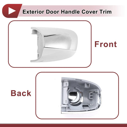 Exterior Door Handle Cover Trim for MERCEDES-BENZ C-Class (2015-2023)