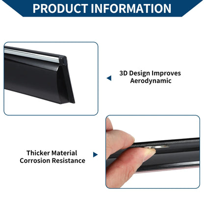 Car Window Deflectors for Lexus NX250 NX350 Side Window Vent Visors (2022-2024)
