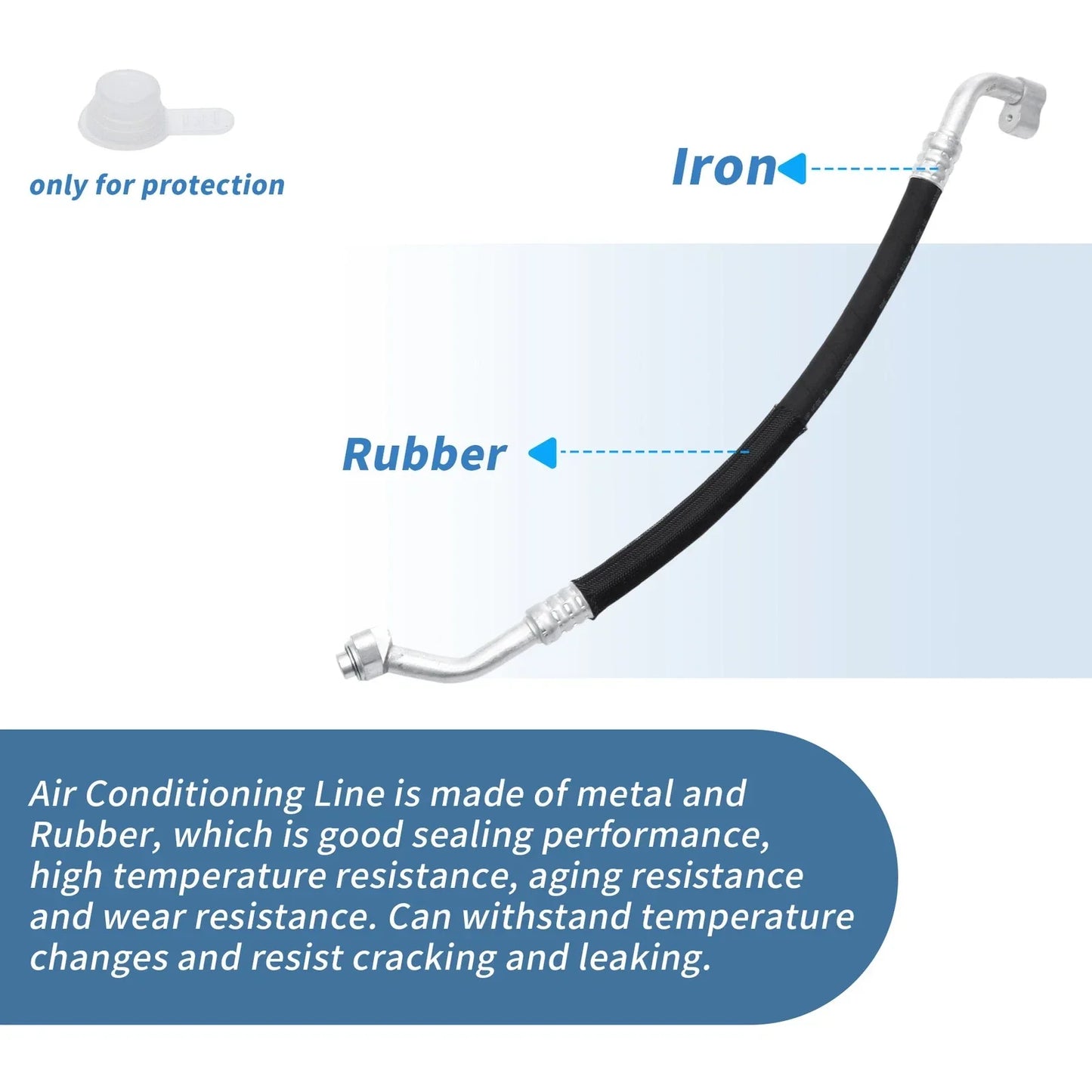 A/C Refrigerant Liquid Hose for BMW 528i (2012-2016)