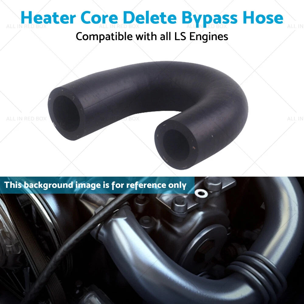 Heater Core Delete Bypass Hose for LS LS1 LS2 LS3 Water Pump Coolant (Hot Rod)