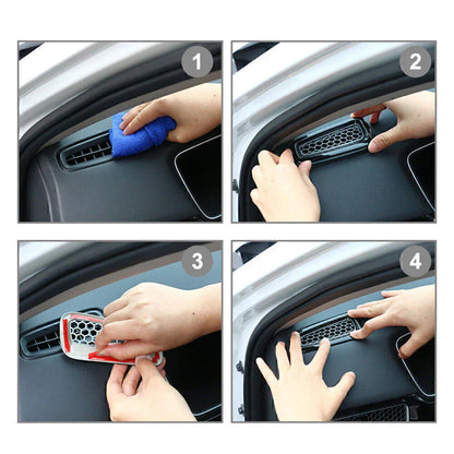 Carbon Fiber Inner Dash Side Air Vent Outlet Cover for Honda Civic (2022)