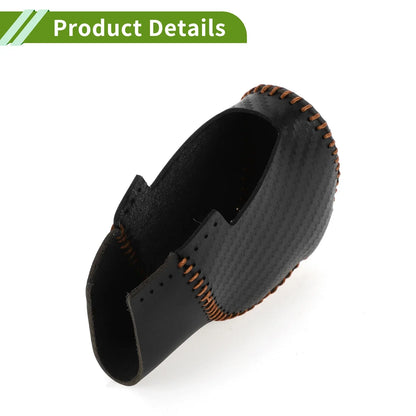 Gear Shift Knob Cover for Honda Civic 2022-2024 Black Carbon Fiber