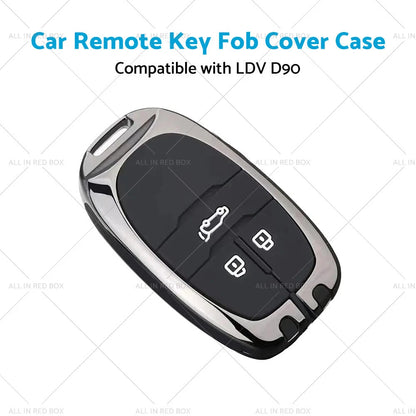 Zinc Alloy Remote Key Fob Case Cover for LDV D90 (2017-2023)