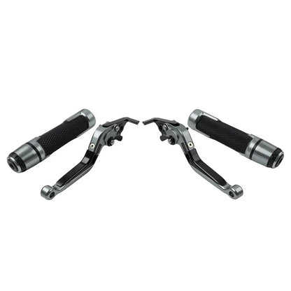 Folding Extendable Brake Clutch Levers Grip Set for Ducati Monster 659