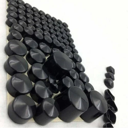 Bolt Caps for Harley Softail Twin Cam 2000-2006 Black