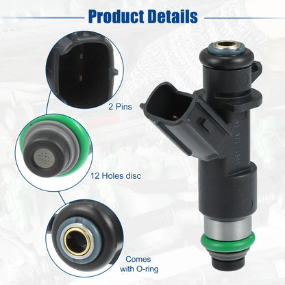 6 Pcs Fuel Injector Nozzles for Honda Accord (2008-2017)