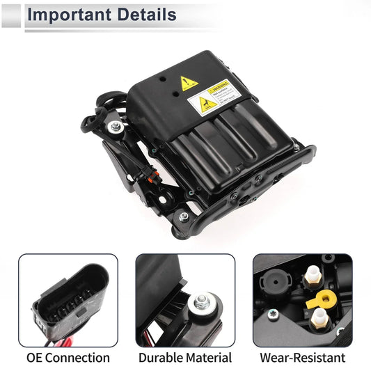 Air Suspension Compressor for Porsche Panamera (2010-2016) 1 x Unit