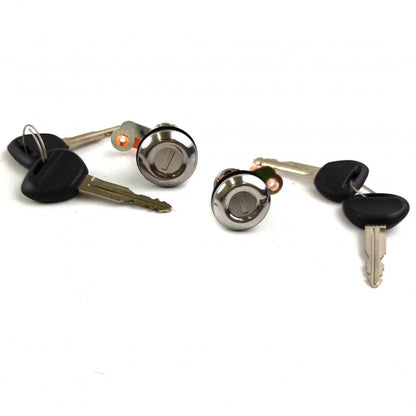 Door Lock Safety Key Set L+R Fits Mitsubishi L200 Strada Pickup UTE 1997-05 D08