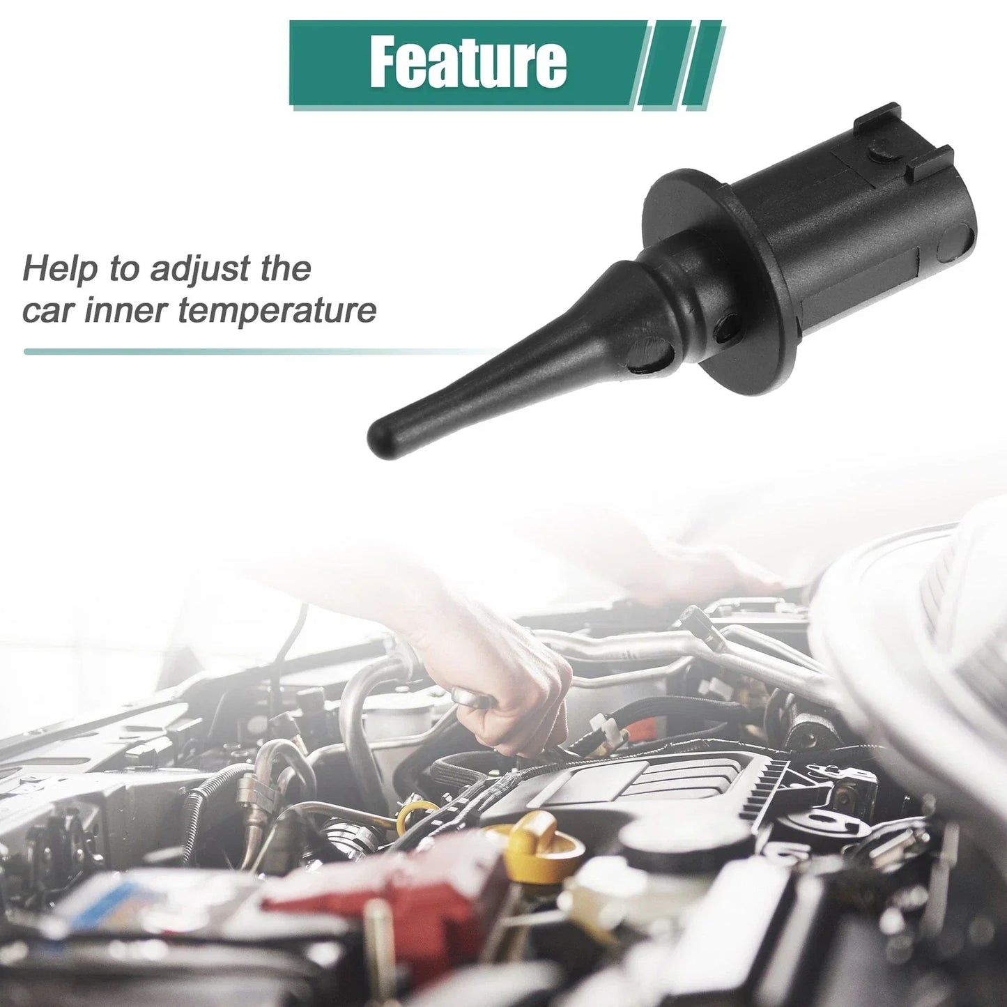 Car Outside Air Temperature Sensor for Mercedes-Benz C300 W204 W205 (2008-2019)