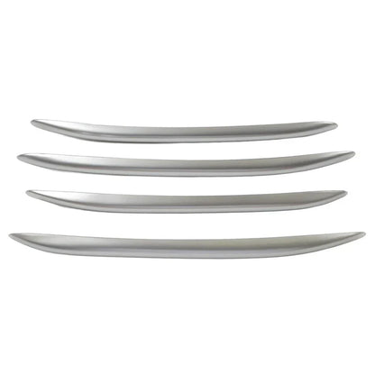 Silver Front Bumper Splitter Fins Spoiler Canards for Benz C-Class (2022-2023)