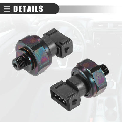 A/C Pressure Transducer Valve for Mercedes-Benz C220 (1994-1996) Metal Black