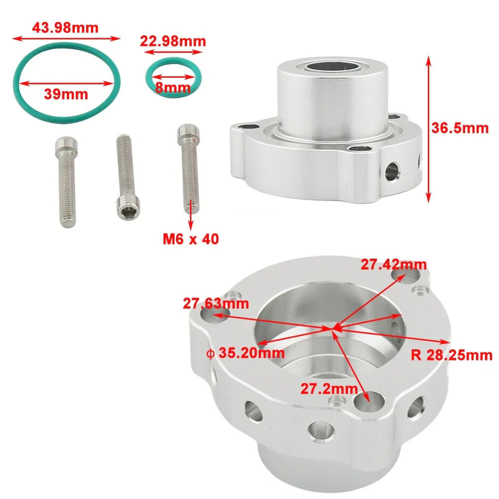 Turbo Blow Off Valve Adaptor for Audi A3 2.0T FSI (2006-2013)