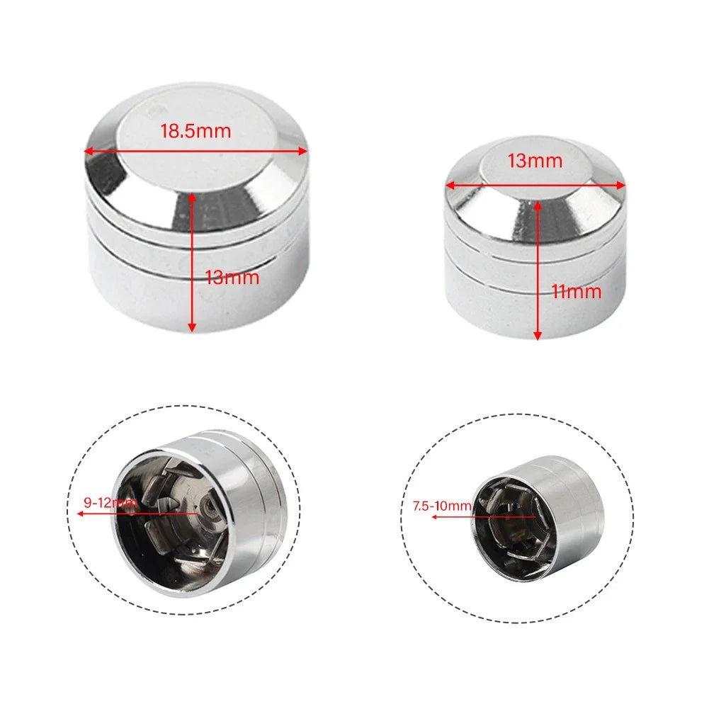 60 x Black Engine Bolt Caps Covers for Harley Evolution Engines (1984-1999)