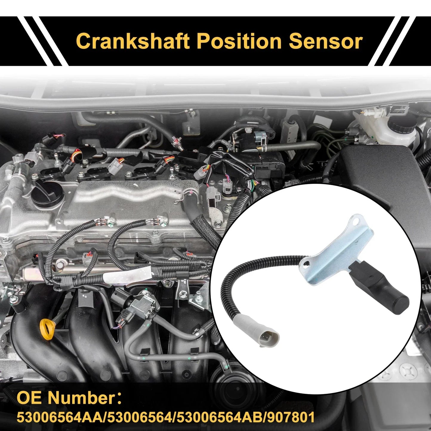 Crankshaft Position Sensor for Dodge B150 (1990-1993)