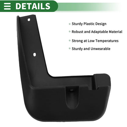Mud Flaps Splash Guards for Hyundai IX45 (2011-2018) with Mount Accessories