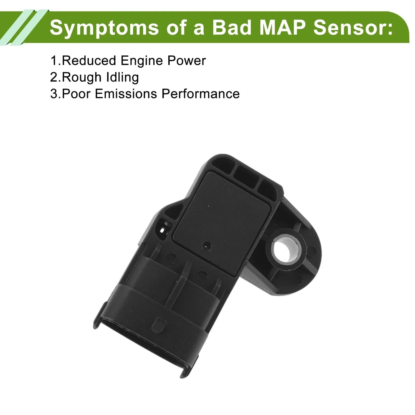 MAP Sensor for Dodge Ram 1500 (2014-2018) - Manifold Absolute Pressure Sensor
