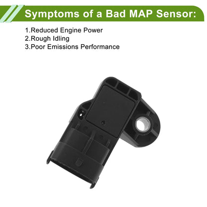 MAP Sensor for Dodge Ram 1500 (2014-2018) - Manifold Absolute Pressure Sensor