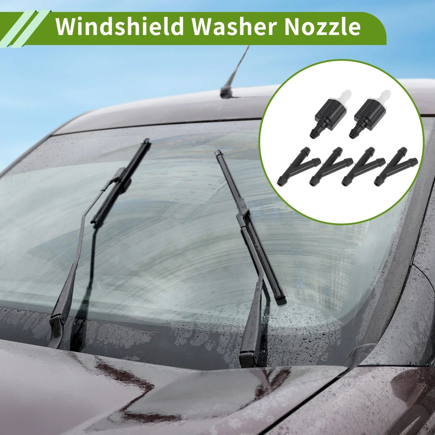 Windshield Washer Nozzle & Hose Connector for Lexus (2010-2015)