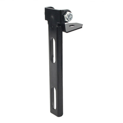 Black Solo Seat Mount Kit w/ Swivel Bracket for Harley Chopper Bobber