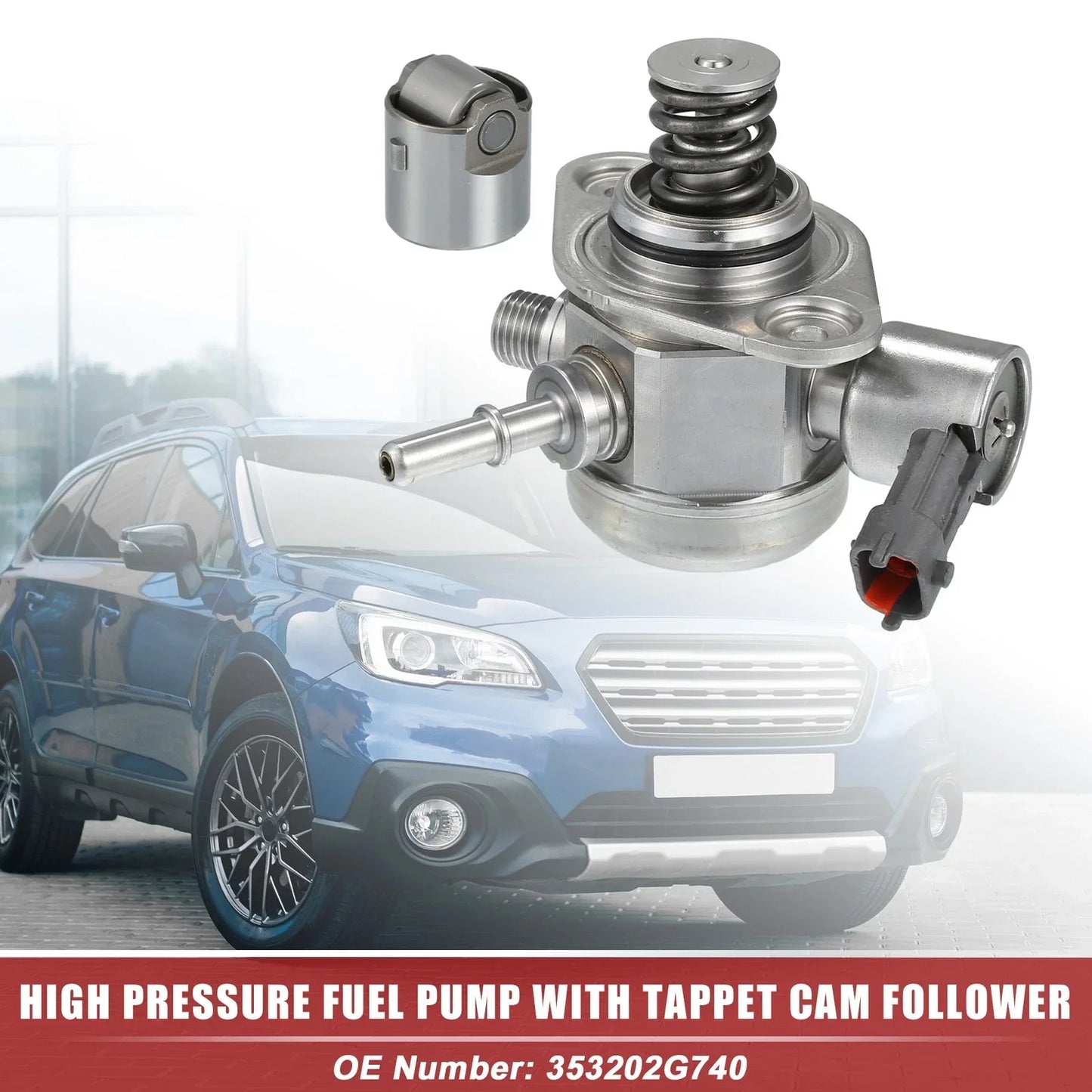 High Pressure Fuel Pump Set with Tappet Cam Follower for Hyundai Sonata (2009-2014)