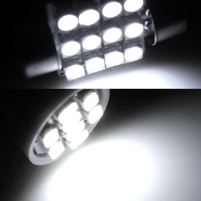 12 x Dome Map White LED Lights Interior Package Kit for Honda Pilot (2006-2008)