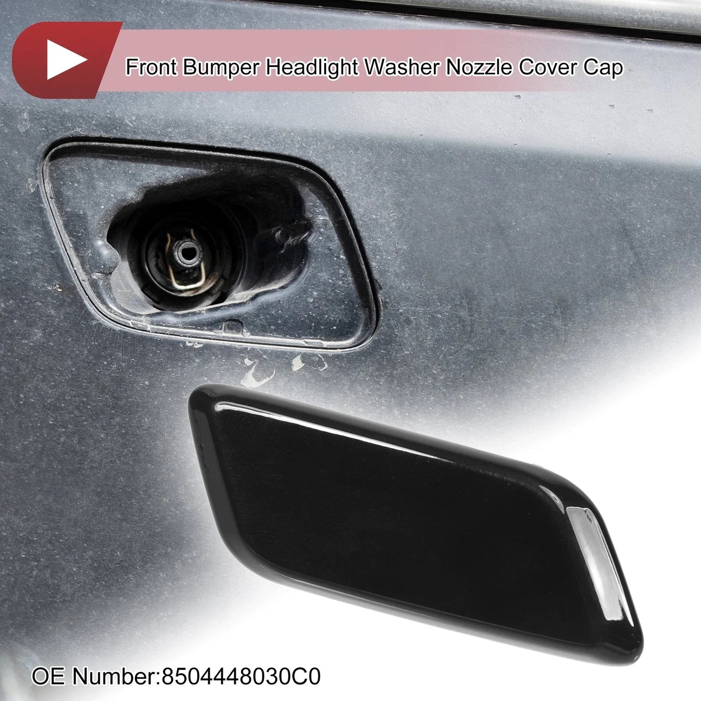 Front Right Washer Nozzle Cover for Lexus RX350 (2012-2014) - Black 1 x Cap