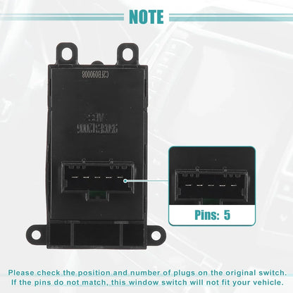 Power Window Switch for Honda Civic 2012-2015 (2 x)
