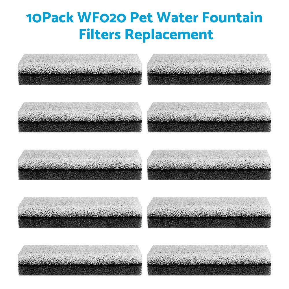 Pet Fountain Filters for WF020 Cat Water Fountain & Dog Dispenser
