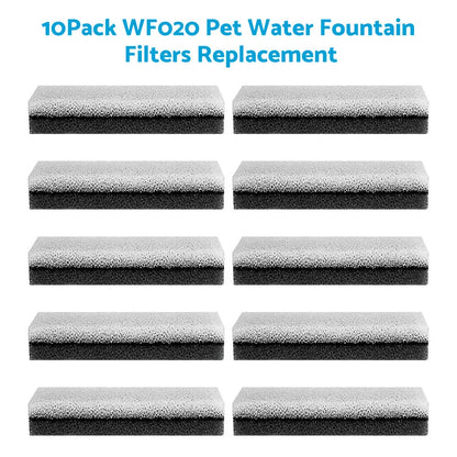 Pet Fountain Filters for WF020 Cat Water Fountain & Dog Dispenser